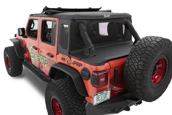 Bestop Trektop Halftop Jeep JLU 4-Door 2018-2022